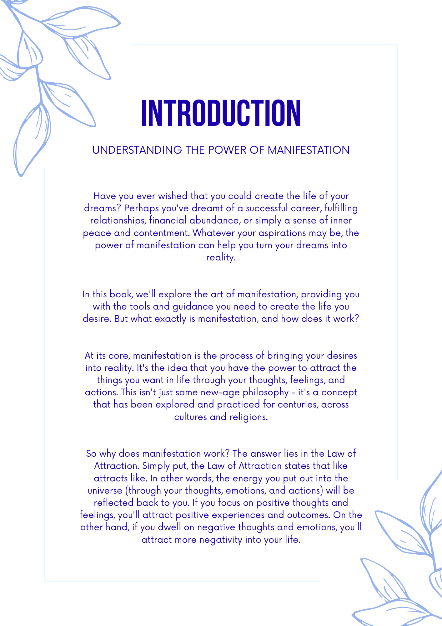 Manifestation tool kit